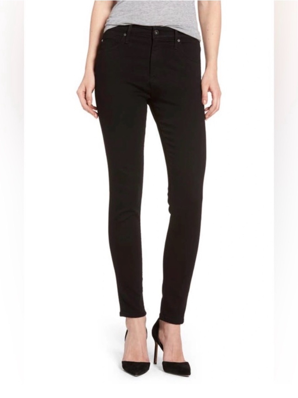 AG Adriano Goldschmied The Farrah Skinny Ankle High Rise Jeans